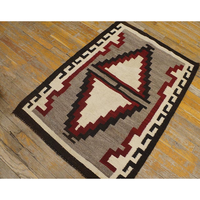 1930s American Navajo Carpet ( 2'6" x 3'10" - 76 x 117 ) General Rug Type: North & South American Specific Rug Type:...