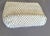Vintage white enamel over metal mesh makes for unmistakable 70's piece. This purse is very nice and classy and unique...
