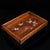 Huali Rosewood Tray Inlaid With Mother-of-Pearl Birds & Roses For Sale - Image 9 of 9