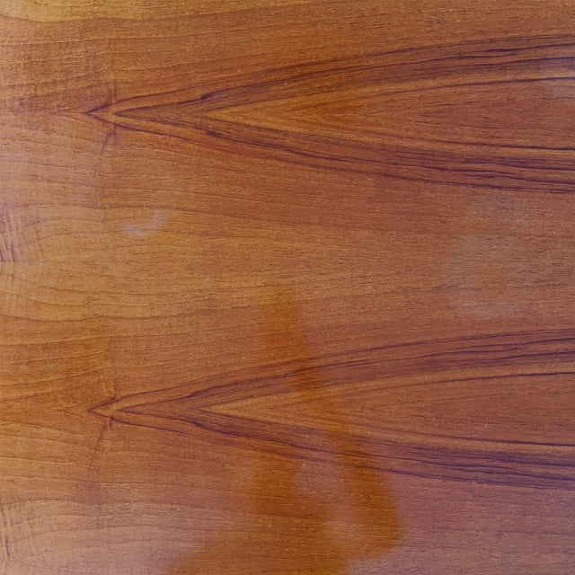 Wood Italian Modern Wooden and Metal Desk by Hans Von Klier for Skipper, 1970s For Sale - Image 7 of 14