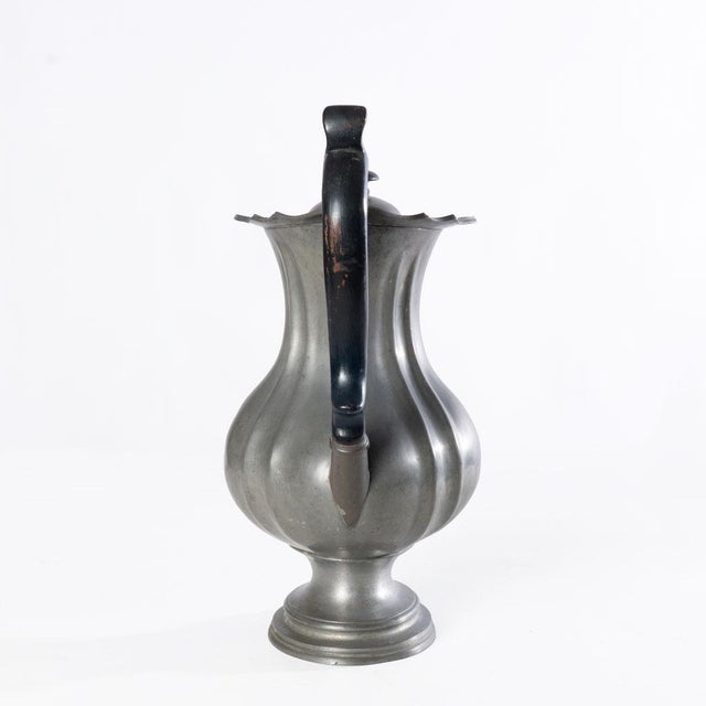 1830's Dixon & Son Pewter Coffee Pot, Creamer and Sugar For Sale - Image 6 of 18