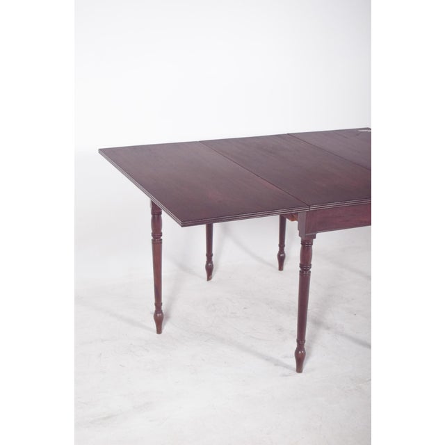 Portuguese Flip Flap Square-Topped Table, 1920s For Sale - Image 6 of 8