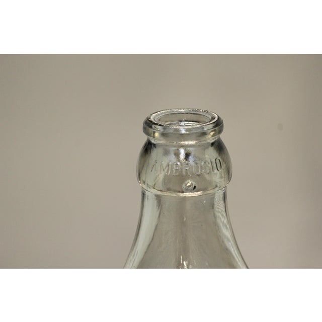 1980s Vintage Demijohn Glass Bottle, 1980s For Sale - Image 5 of 10