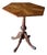 Late 19th Century Carved Burled Ash Tilt-Top Hexagon Table For Sale