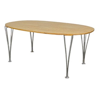 Superellipse Table by Bruno Mathsson and Piet Hein for Fritz Hansen For Sale