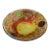 Vintage 1970s Op Art Dichroic Glass Centerpiece Bowl — Color Explosion Design For Sale