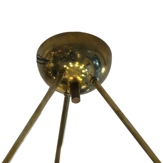 Nest Lamp with 20-Light Ring from Stilnovo, 1970s For Sale - Image 4 of 5