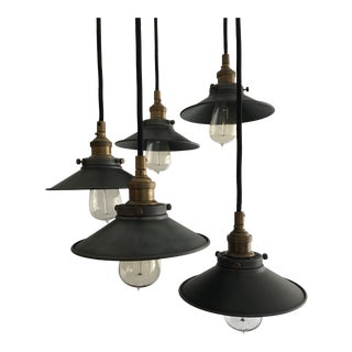 Restoration Hardware Rustic Pendant Lamps For Sale