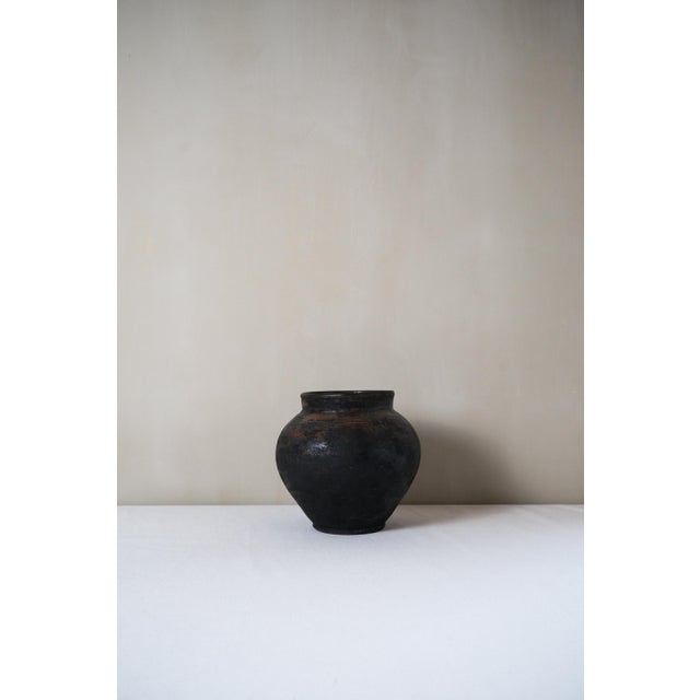 Vintage Vase in Clay For Sale - Image 5 of 6