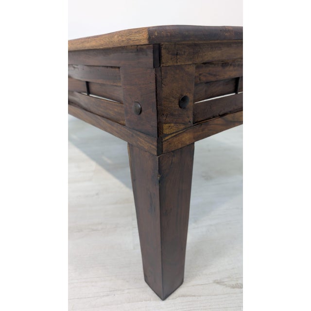 Brown Coffee Table in Rosewood For Sale - Image 8 of 16