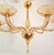 1980s 1980s Amber-Brown Neoclassical Murano Chandelier For Sale - Image 5 of 9