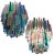 Metal Multi-Colored Triedri Ceiling Lamps, 1970s, Set of 3 For Sale - Image 7 of 16