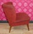 1950s Small Armchair in Red, 1950s For Sale - Image 5 of 12