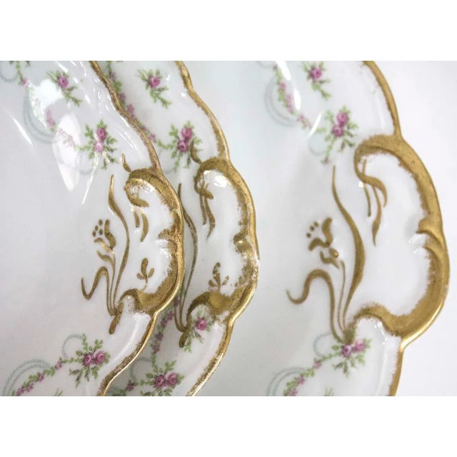 Ceramic French Country French Depose' Platters by Limoges C. Ahrenfeldt. - Set of 3 For Sale - Image 7 of 10