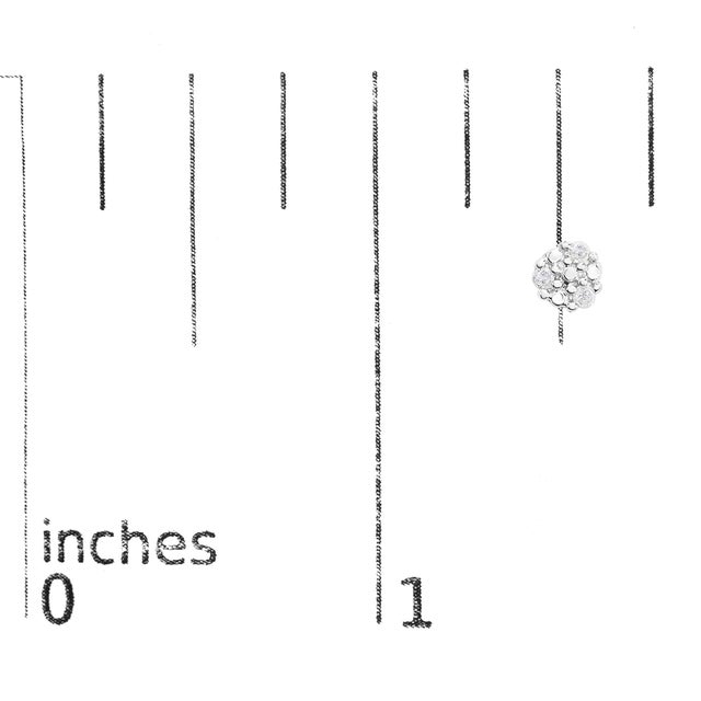 .925 Sterling Silver 1/10 cttw Prong Set Round-Cut Trio Diamond Stud Earrings, A Pair For Sale In New York - Image 6 of 6