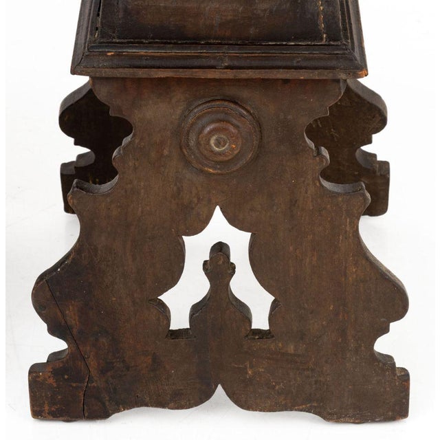 Brown Renaissance Revival Walnut Stools, Pair For Sale - Image 8 of 9