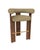 Contemporary Collector Modern Cassette Bar Chair in Safire 16 Fabric and Smoked Oak by Alter Ego For Sale - Image 3 of 7