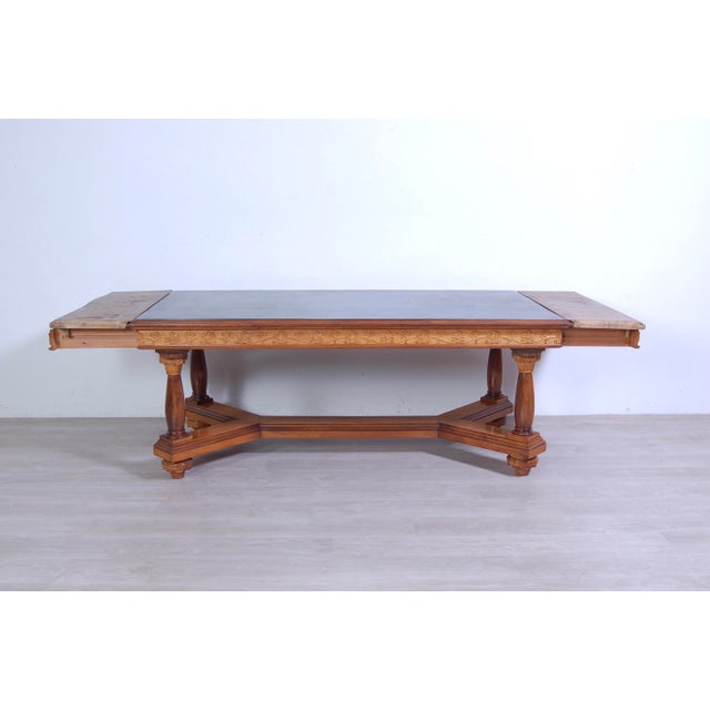 Marble-Topped Table, Brianza, Italy, 1940s For Sale - Image 6 of 18