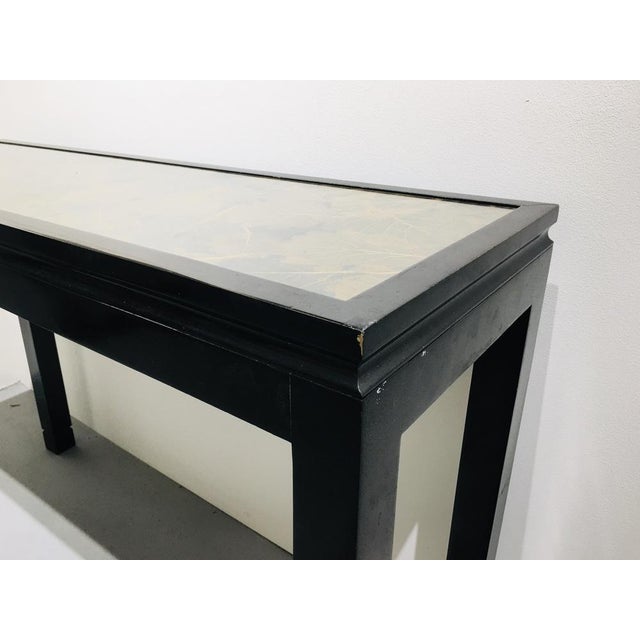 Japanese Lacquer Console Table For Sale - Image 6 of 8