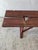 Earls 20th Century Rustic Swedish Wood Bench with Patinated Red For Sale - Image 4 of 18