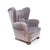 Swedish Modern Lounge Chair in Grey Velvet, 1940s For Sale - Image 6 of 16