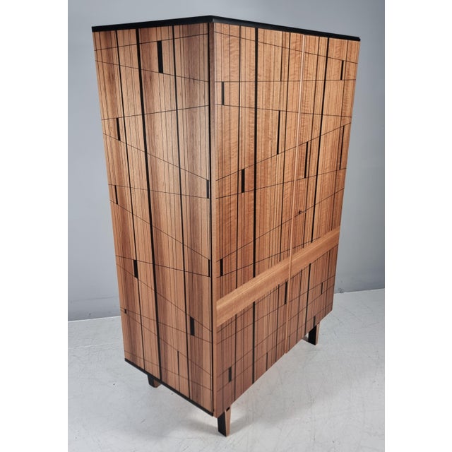 1970s Vintage Wardrobe in Beech, 1970s For Sale - Image 5 of 14