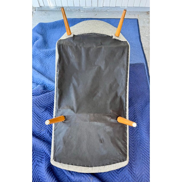 1960s Vintage Mid-Century Modern Mid Century Modern Designer Theo Ruth Daybed Chaise Lounge For Sale - Image 9 of 11