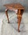 Queen Anne Late 20th Century Henkel Harris Solid Cherry Drop-Side Handkerchief Table Model No. 5610 For Sale - Image 3 of 14