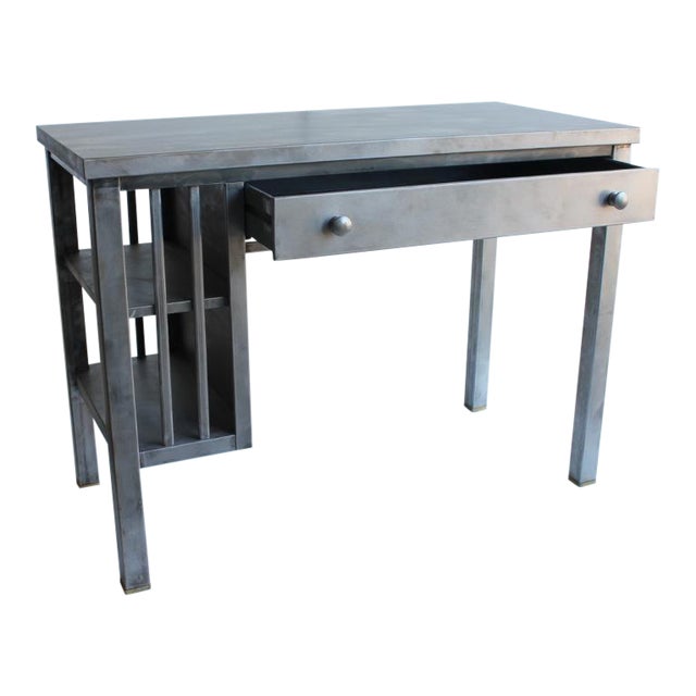 Mission Style Metal Desk Chairish