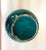 Japanese Mid 20th Century Ando Cloissone Vase Teal & Yellow Chrysanthemum For Sale - Image 3 of 10