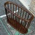 Arthur Umanoff Mid-Century Modern Arthur Umanoff Walnut Spindle Magazine or Vinyl Record Rack For Sale - Image 4 of 10