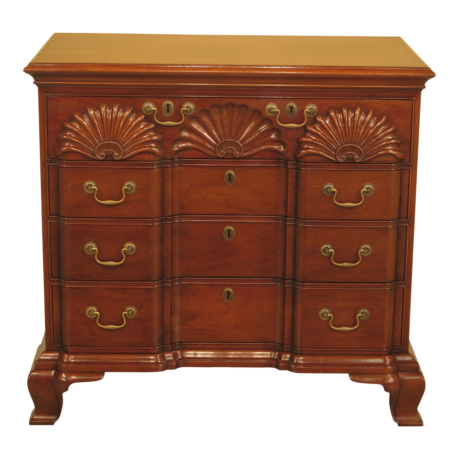 Kittinger HN18 Goddard Townsend Mahogany Block Front Chest Chairish