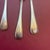 Art Deco Circa 1930s Reed & Barton Triplex Hotel Ware Silver Plate Trident Oyster Forks Set of 3 From the Parker House Hotel in Boston For Sale - Image 3 of 8