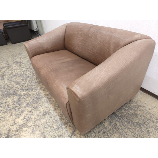 DS 47 2-Seater Sofa in Brown Leather from de Sede For Sale - Image 3 of 12