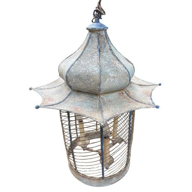 Late 20th Century Late 20th Century Neirman Weeks Voliere Pagoda Lantern For Sale - Image 5 of 11