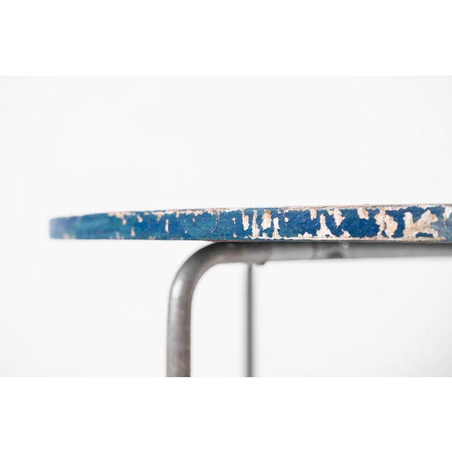 Wood Vintage Bauhaus Tubular Steel Table by Marcel Breuer for Robert Slezak, CZK, 1930 For Sale - Image 7 of 17