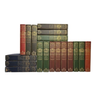 Late 19th Century Illustrated Volume Set, the World's Great Classics - 18 Books For Sale