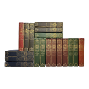 Late 19th Century Illustrated Volume Set, the World's Great Classics - 18 Books
