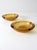 Vintage Anchor Hocking Soreno Honey Gold Ashtray Pair For Sale - Image 10 of 11