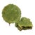 Vintage Fitz Floyd Majolica Green Cabbage Leaf Serving Platter Plates-Set of 7 For Sale