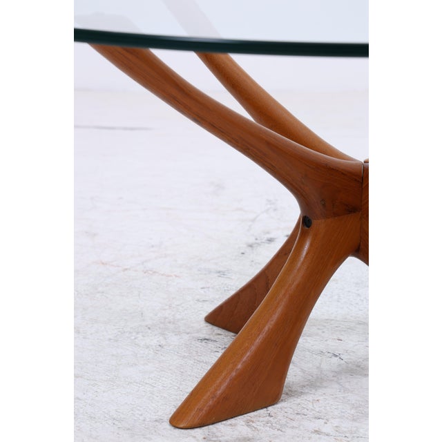 Mid-Century T118 Coffee Table in Teak by Illum Wikkelso for Niels Eilersen, Denmark, 1960s For Sale - Image 9 of 13