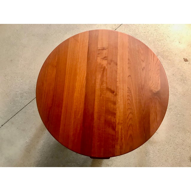 Danish Solid Teak Side or Coffee Table by Dyrlund For Sale - Image 9 of 17