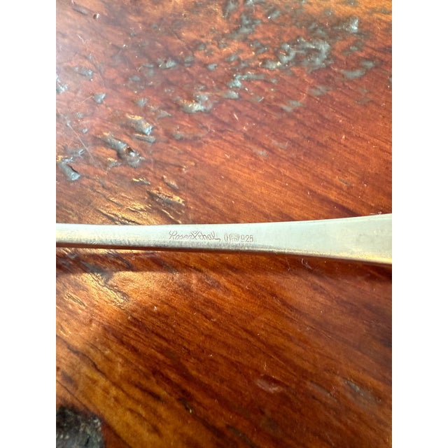 Mid 20th Century Romance by Bjorn Rosenthal Sterling Silver 925 Soup / Sauce Ladle For Sale - Image 13 of 14