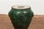 Green Antique Annamese Green Glazed Ceramic Garden Seat on Shaped Base For Sale - Image 8 of 12