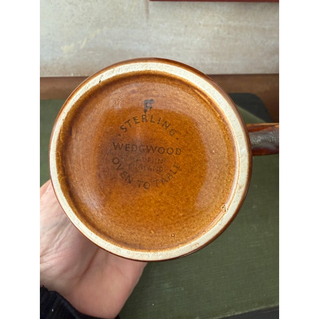 Vintage Wedgwood Stoneware Creamer – Sterling Pattern, 1970s For Sale - Image 9 of 9