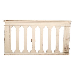 Balustrade Railing in Wood For Sale