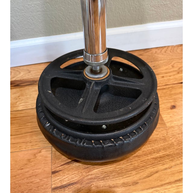 Exceptional Condition 1930 Vintage, Art-Deco Dentist Stool by Ritter For Sale In Denver - Image 6 of 11