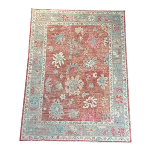 Oushak Design Wool Rug