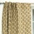 Art Deco Handmade Costal Tulip Ring Curtain in Viscose Coloured Linen for Windows Size -54"Wx96"L For Sale - Image 3 of 8