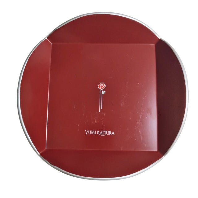 Vintage Japanese Yumi Katsura Lacquered Nesting Trays - Set of 3 For Sale - Image 4 of 8